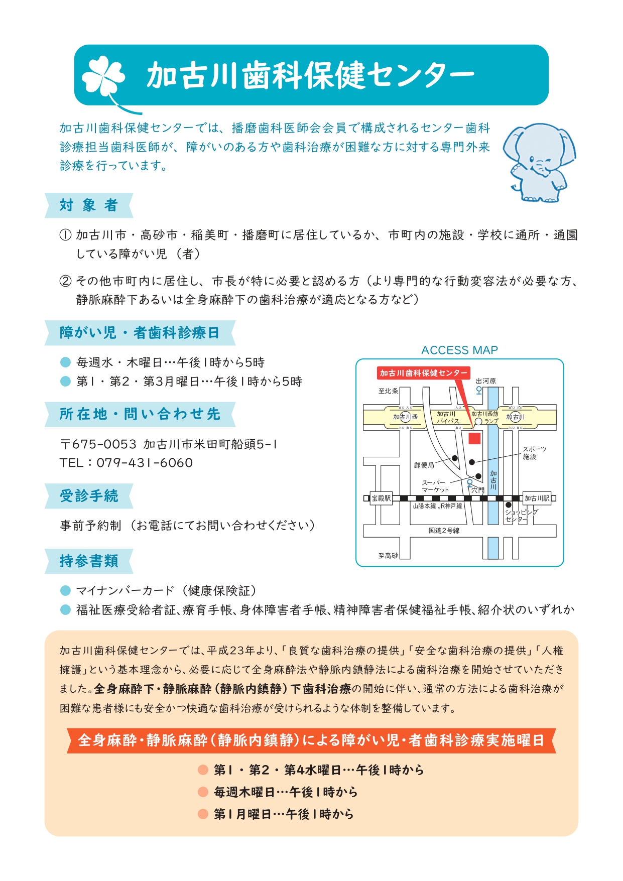当地域の障がい児・者歯科診療体制 連携フロー